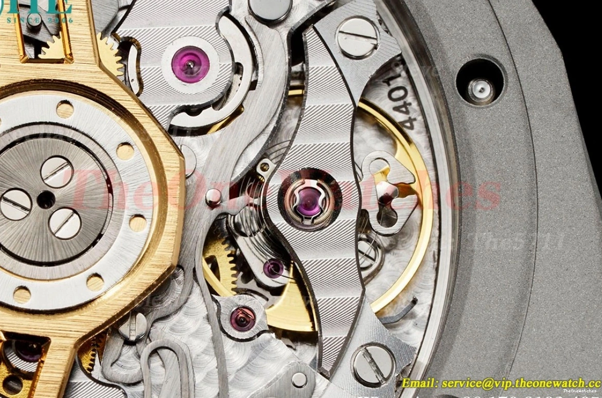 26240ST SH4401 SS Super Dial Clone 41mm Royal Green APS Oak Chrono SS 0501